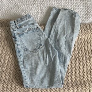 Abercrombie & Fitch 90s straight ultra high rise jeans